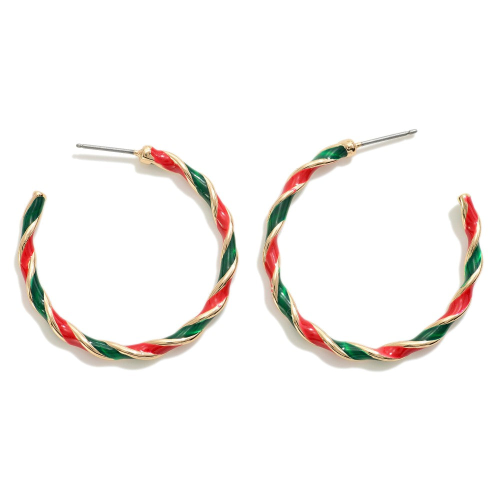 Red/Green Hoops