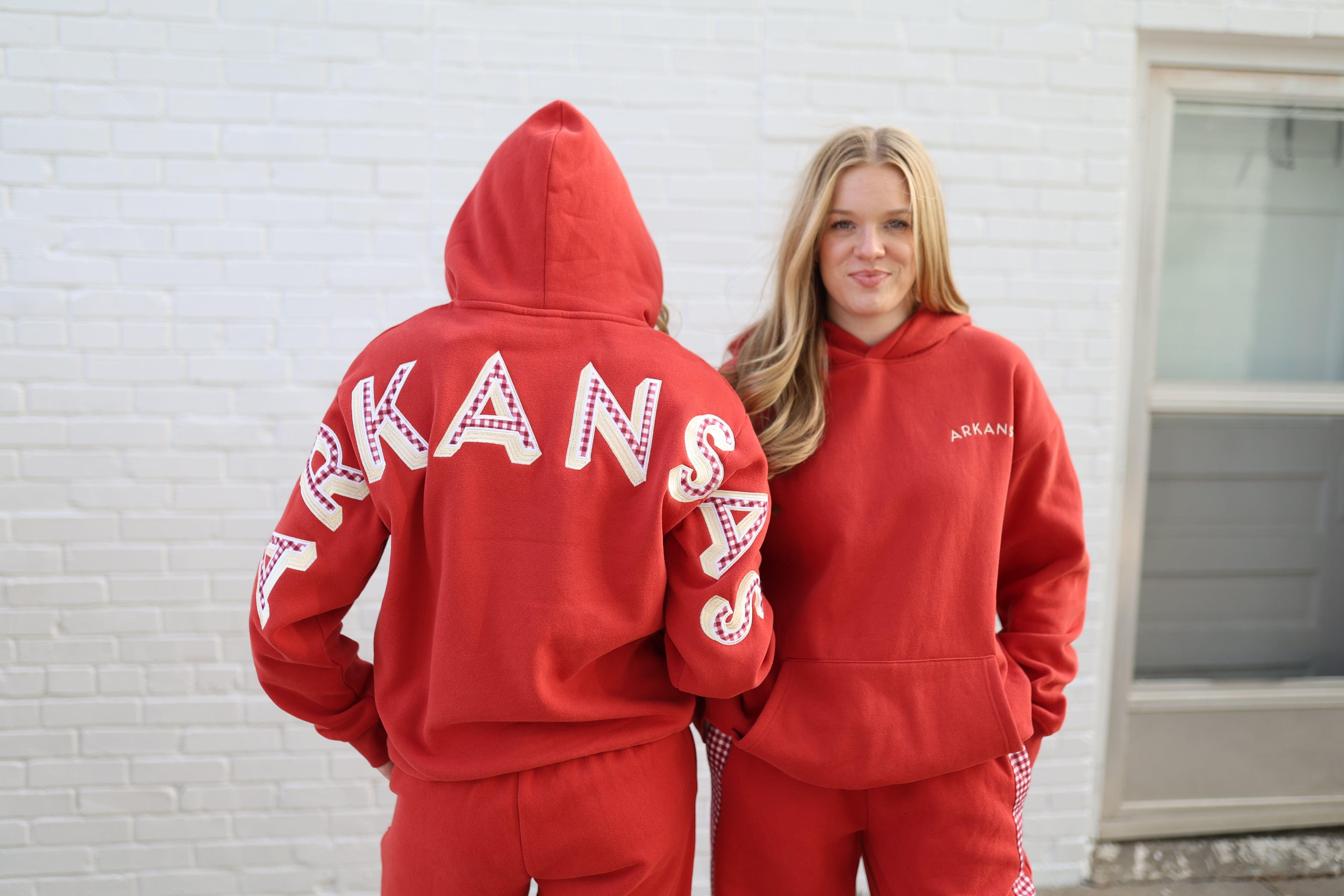 Red Arkansas Hoodie