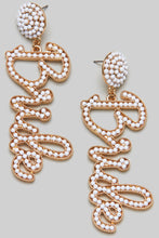 Load image into Gallery viewer, Beaded Bride Earring