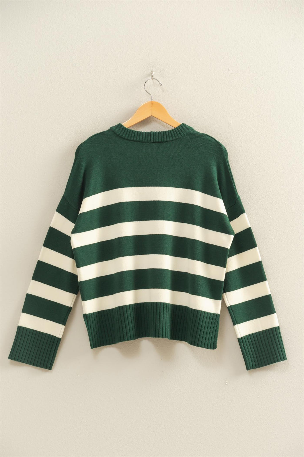 HF Stripe Crewneck Sweater