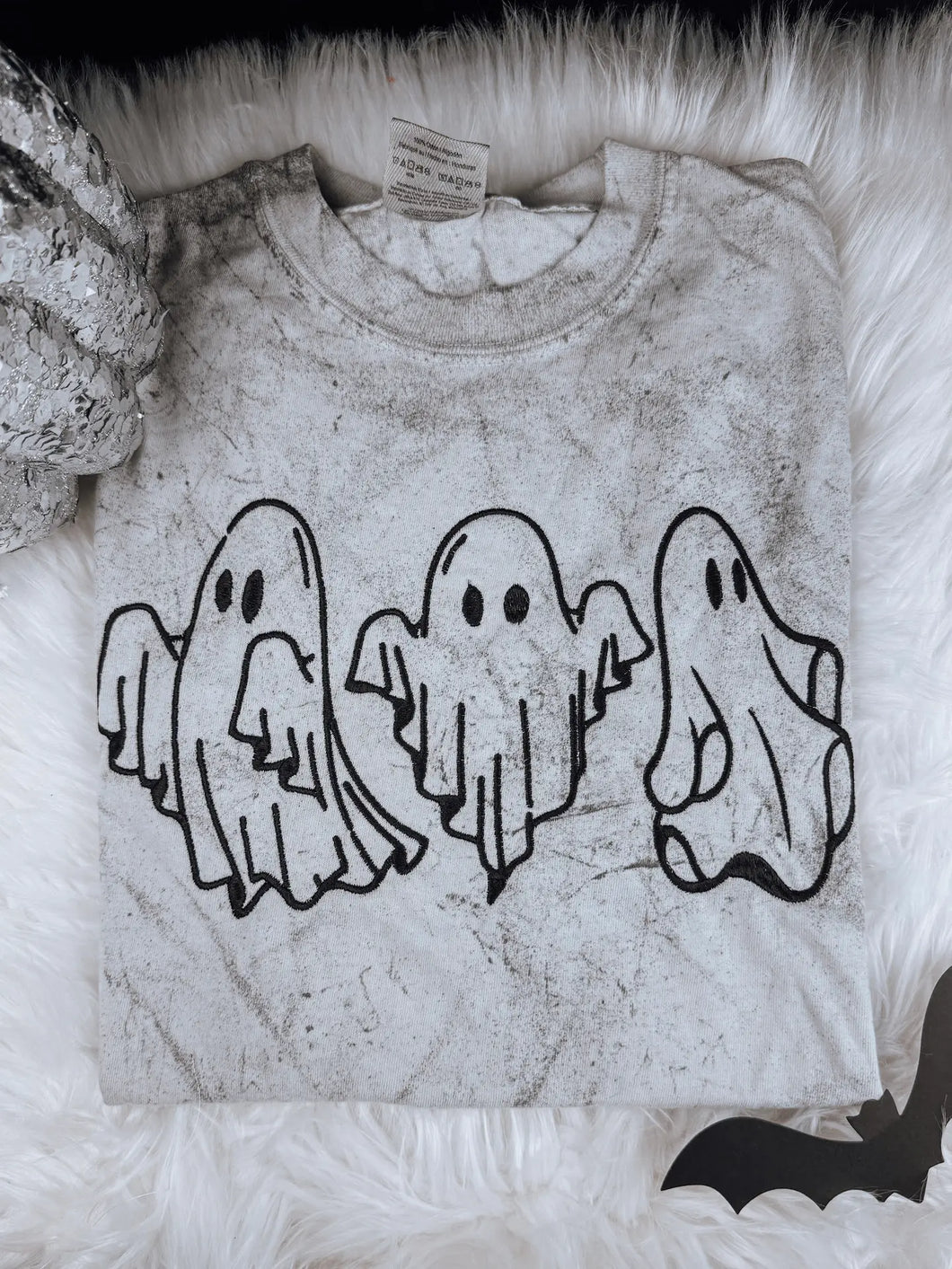 Embroidered Ghost Tshirt