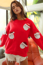 Load image into Gallery viewer, BB Sequin Santa Sweater