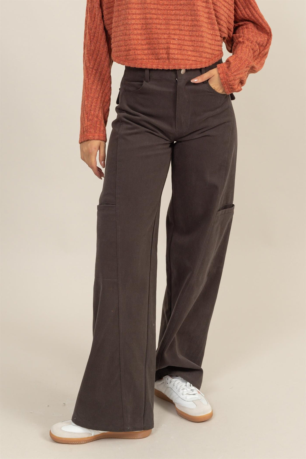 HF Wide Leg Utility Pants