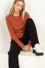 Load image into Gallery viewer, HF Basket Weave Sweater Pants