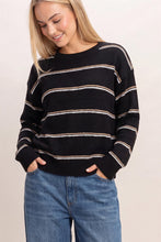 Load image into Gallery viewer, HF Dot Stripe Sweater