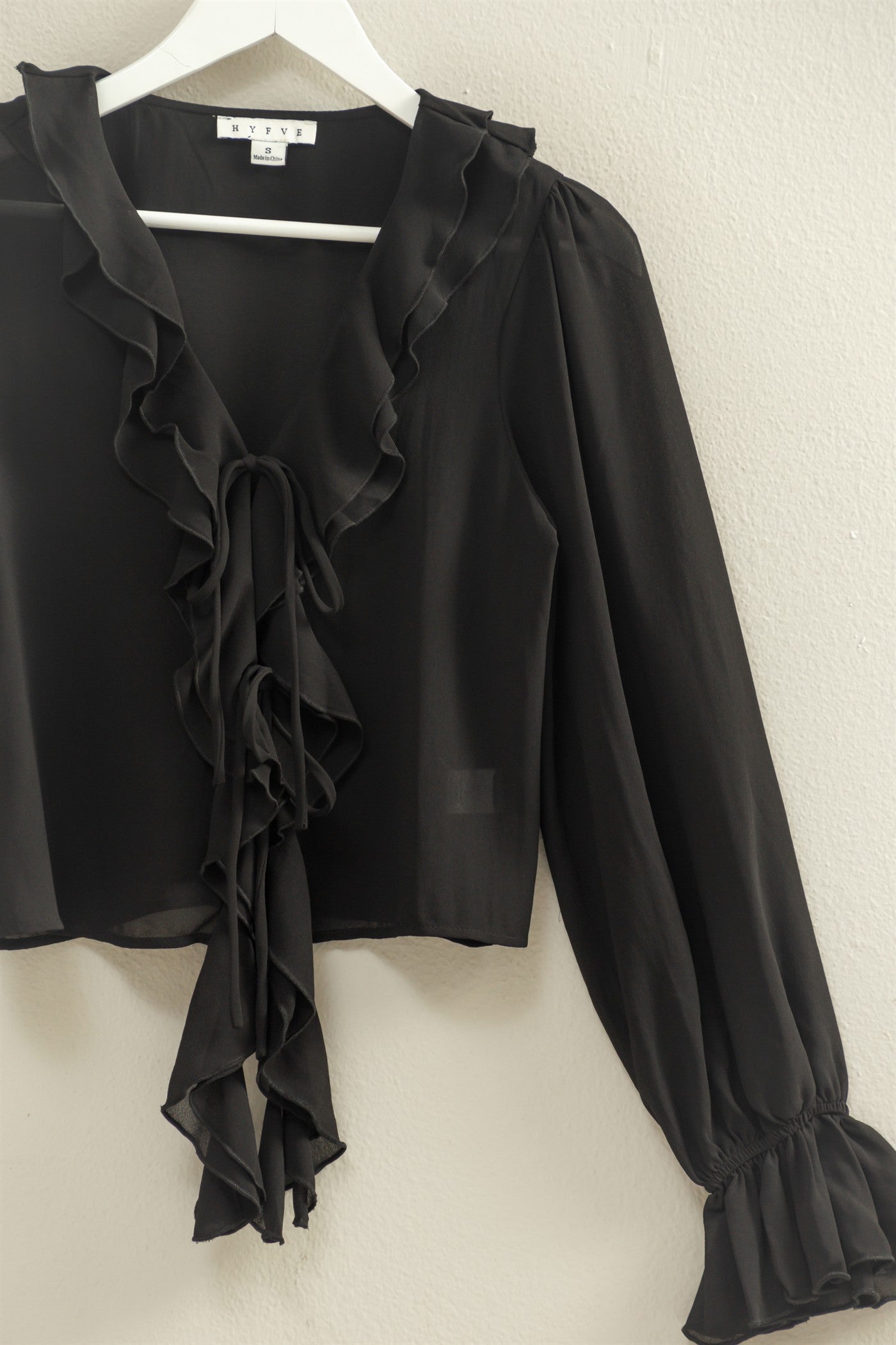 HF Ruffle Front Top