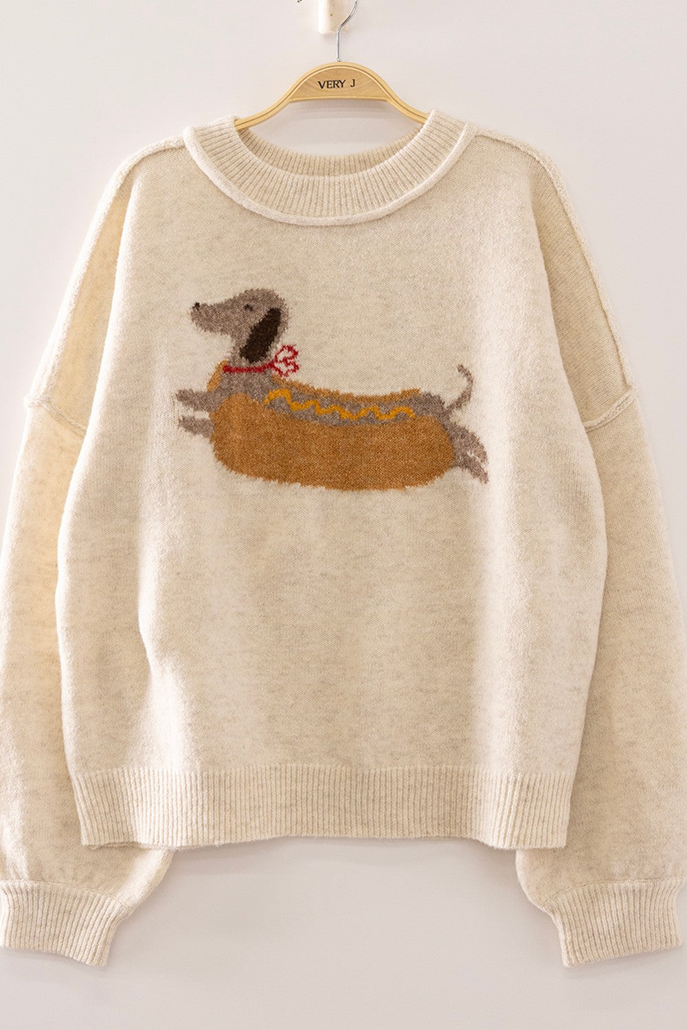VJ Hot Dog Sweater