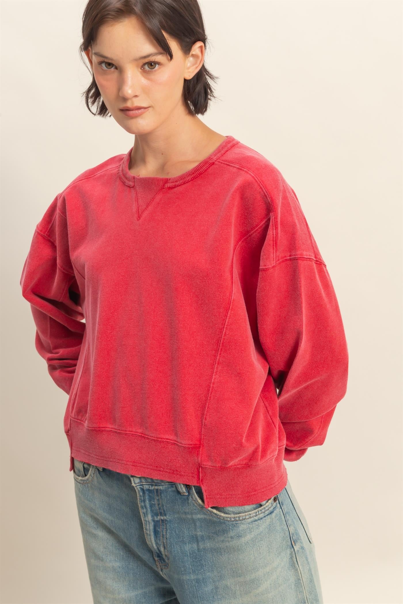 HF Mineral Washed Crew