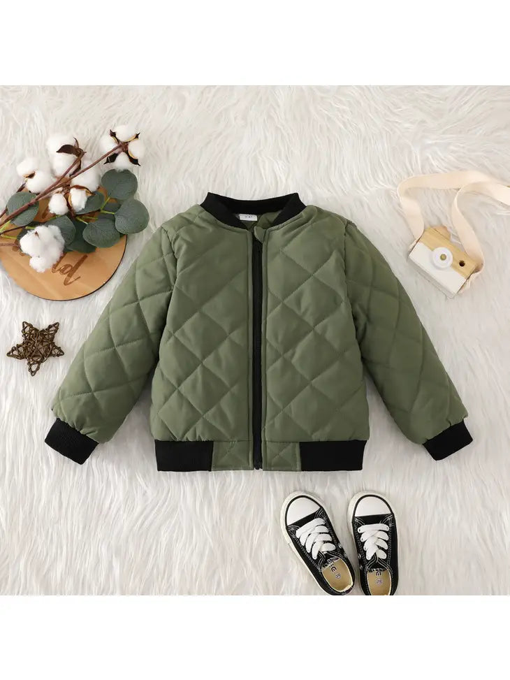 Kids Olive Jacket