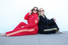 Load image into Gallery viewer, Red/Yellow Gingham Sweatpants