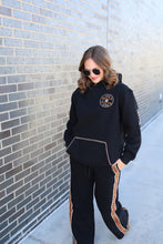 Load image into Gallery viewer, Black/Orange Gingham Pants