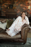 Striped Pumpkin Pajama Set
