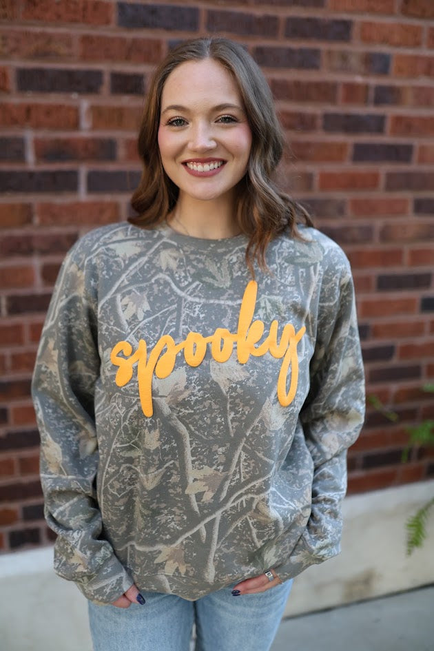 SB Spooky Script Sweatshirt
