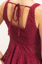Load image into Gallery viewer, HF Lace V-neck Peplum Top
