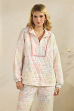 Load image into Gallery viewer, VV Floral Textured Mockneck Jacket