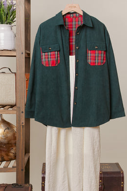 MEL Reversable Corduroy Shacket