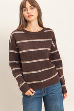 Load image into Gallery viewer, HF Dot Stripe Sweater