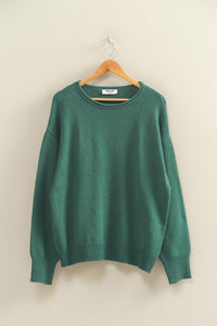 HF Oversized Roll Neck Sweater