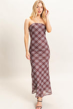 Load image into Gallery viewer, HF Strapless Printed Mesh Maxi Dress