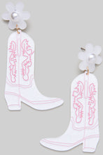 Load image into Gallery viewer, Glitter Boot Earring