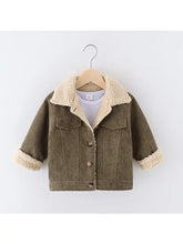 Load image into Gallery viewer, Fleece Line Coat