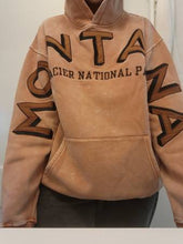 Load image into Gallery viewer, Front Embroidered Montana Hoodie