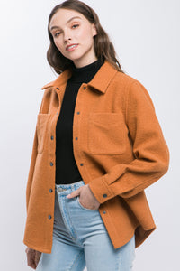LT Orange Button Down Jacket