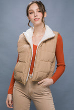 Load image into Gallery viewer, Sherpa Lined Vest
