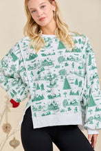 Load image into Gallery viewer, MS Toile Print Sweater