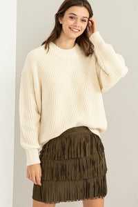 HF Cream Sweater