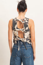 Load image into Gallery viewer, HF Sleeveless Cow Print Top