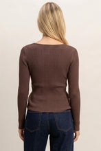 Load image into Gallery viewer, HF Ribbed Button Front Cardigan