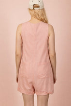 Load image into Gallery viewer, VJ Sleeveless Button Down Romper