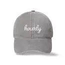 DY Embroidered Howdy Baseball Cap