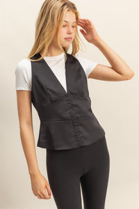 HF Deep V Satin Tank