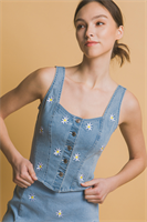 LT Daisy Denim Vest