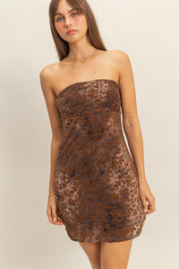 HF Cheetah Mini Dress