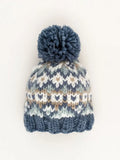 FairIsle Slate Beanie