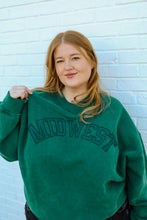 Load image into Gallery viewer, Green Midwest Vneck (Full Length)