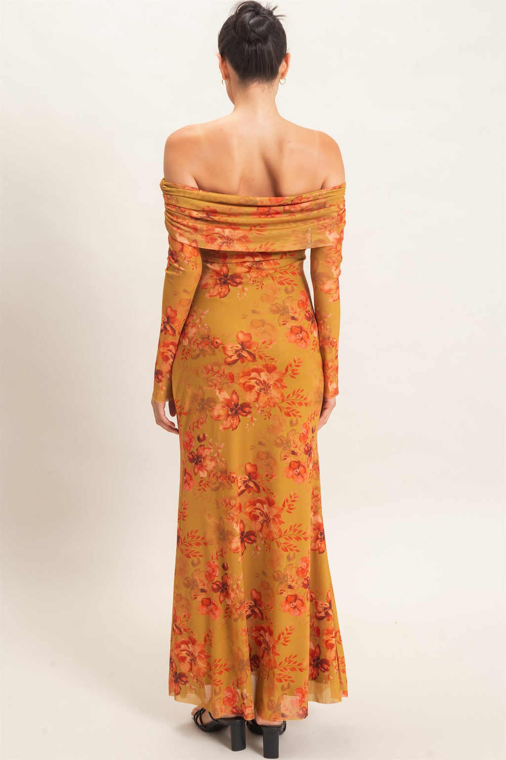 HF Floral Mesh Dress
