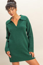 Load image into Gallery viewer, HF Polo Sweater Dress