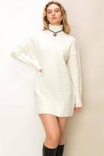 Load image into Gallery viewer, HF Turleneck Sweater Dress