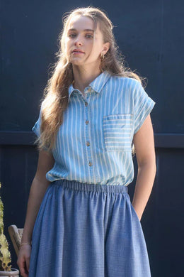 BP Striped Denim Shirt