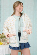 Load image into Gallery viewer, BP Floral Quilted Jacket