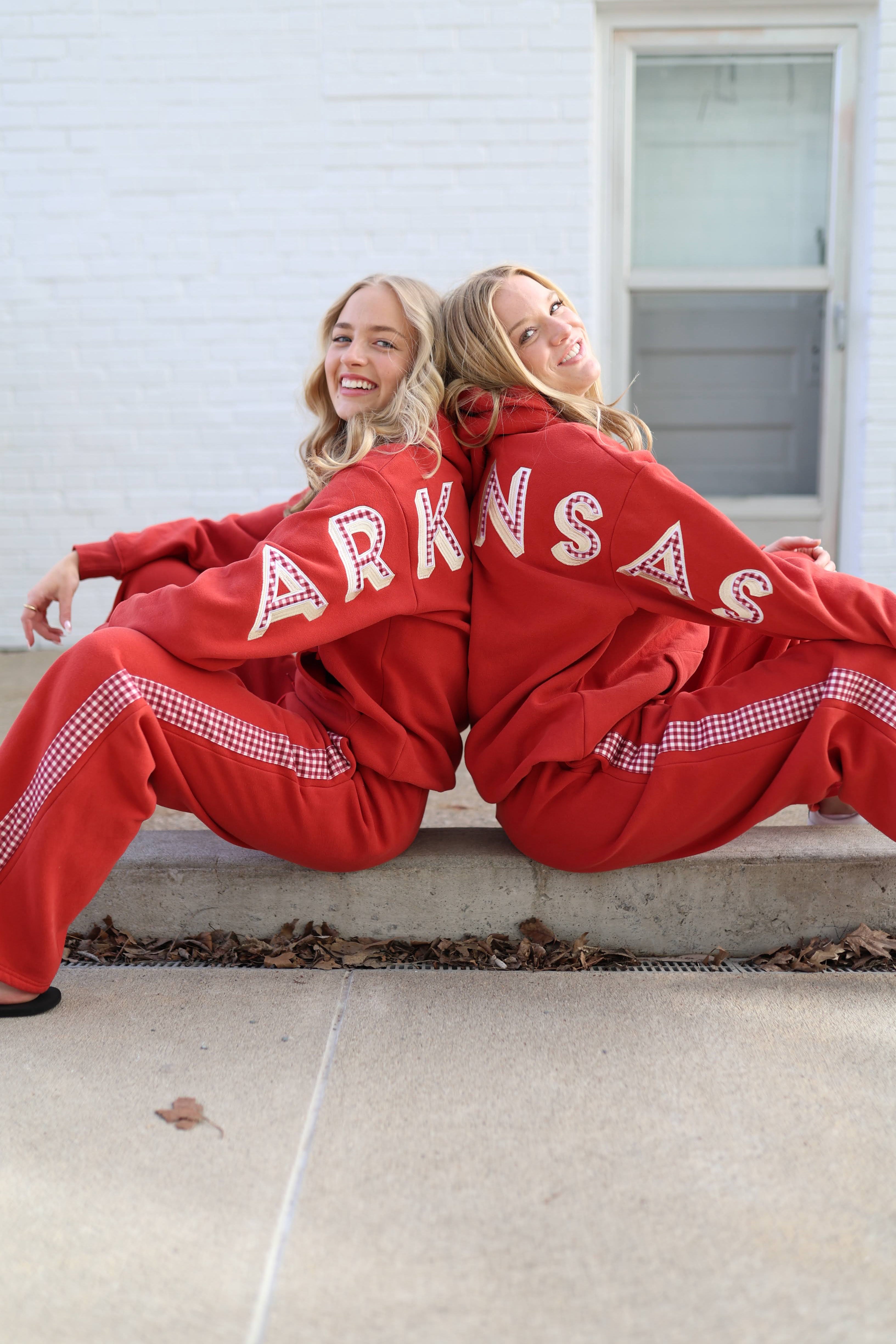 Red Arkansas Hoodie