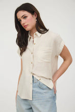 Load image into Gallery viewer, BP Cuff Sleeve Linen Blend Shirt