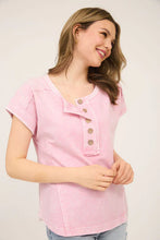Load image into Gallery viewer, BP Mineral Washed Henley