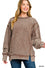 Load image into Gallery viewer, ZA Ribbed Exposed Seam Crewneck
