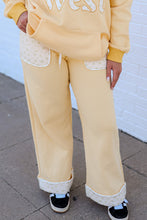 Load image into Gallery viewer, Yellow Floral Sweatpants