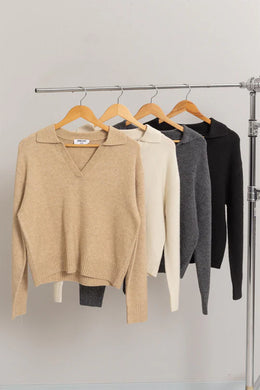 HF Collared Sweater